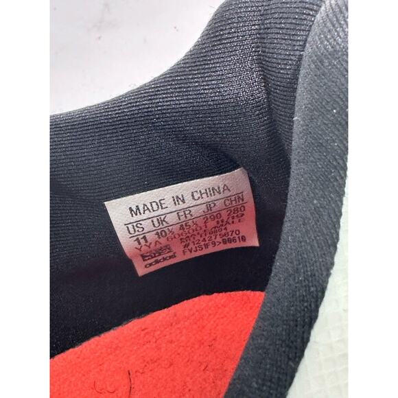 Adidas Men's SL20 Core Black/Signal Coral/Cloud White Running Shoes size 11 - Picture 6 of 7